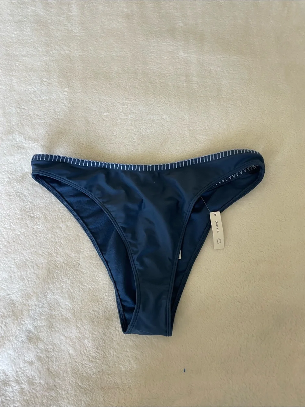 Hollister Navy Blue Bikini Bottom